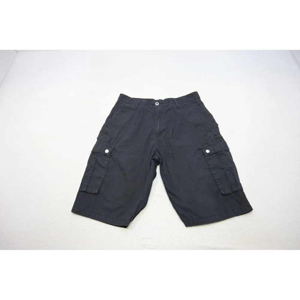 Levi Strauss & Co‎ Cargo Shorts Mens 31 Black Rugged Utility Pockets Excellent